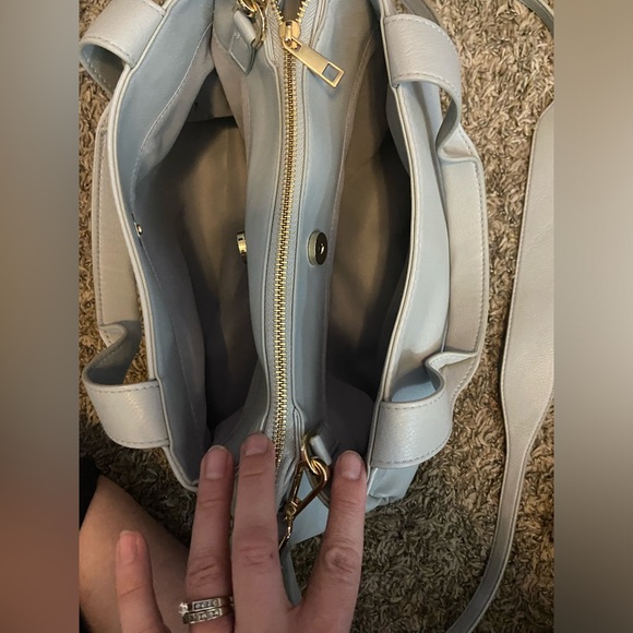 A New Day Gray Three Pocket Purse With Removable Straps - Picture 5 of 13